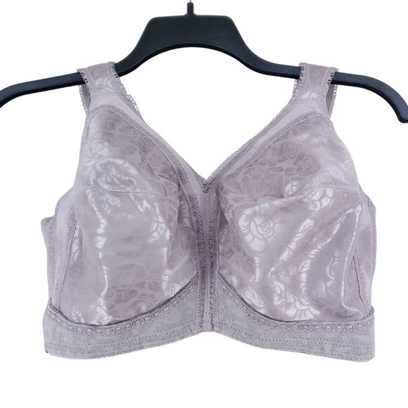 Playtex 18Hr Warm Steel Ultimate Wireless Lift & Support Bra 40DD - Picture 1 of 5